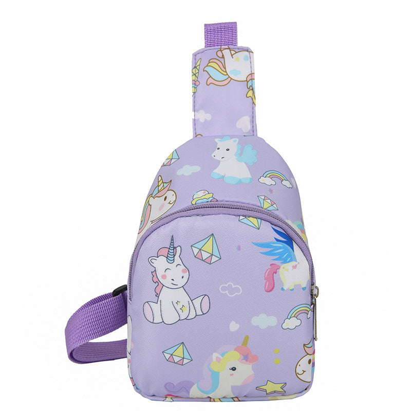 Wholesale Nylon Children's Dinosaur Crossbody Chest Bag